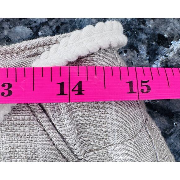 New Tommy Bahama Linen Blend Wide Leg Belted Pants Sz 4 Preppy Coastal Beachy - Picture 8 of 10